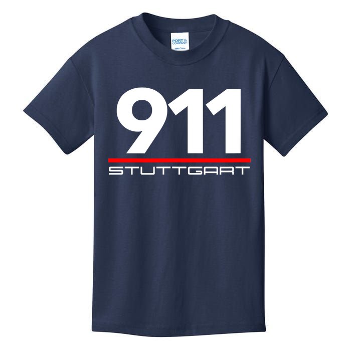 911 Aircooled Flatsix Mezger Engine Car Guy Kids T-Shirt