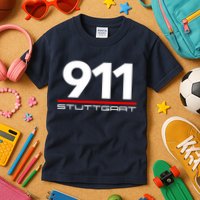 911 Aircooled Flatsix Mezger Engine Car Guy Kids T-Shirt