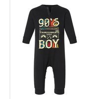 90s Boy 1990s Retro Party Infant Fleece One Piece