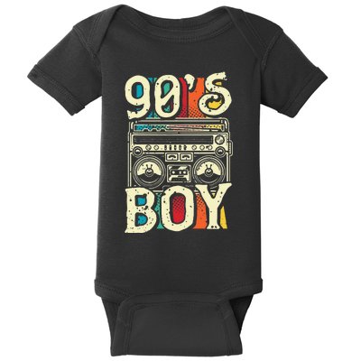 90s Boy 1990s Retro Party Baby Bodysuit