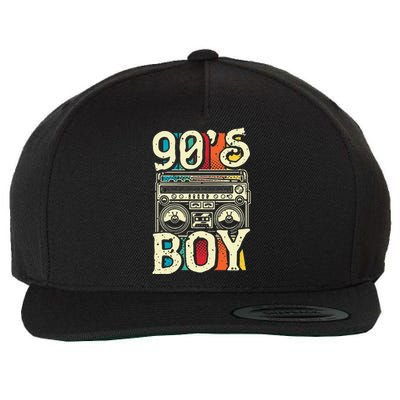 90s Boy 1990s Retro Party Wool Snapback Cap