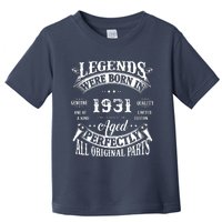 91 Birthday 1931 Gift Vintage 91 Birthday Toddler T-Shirt