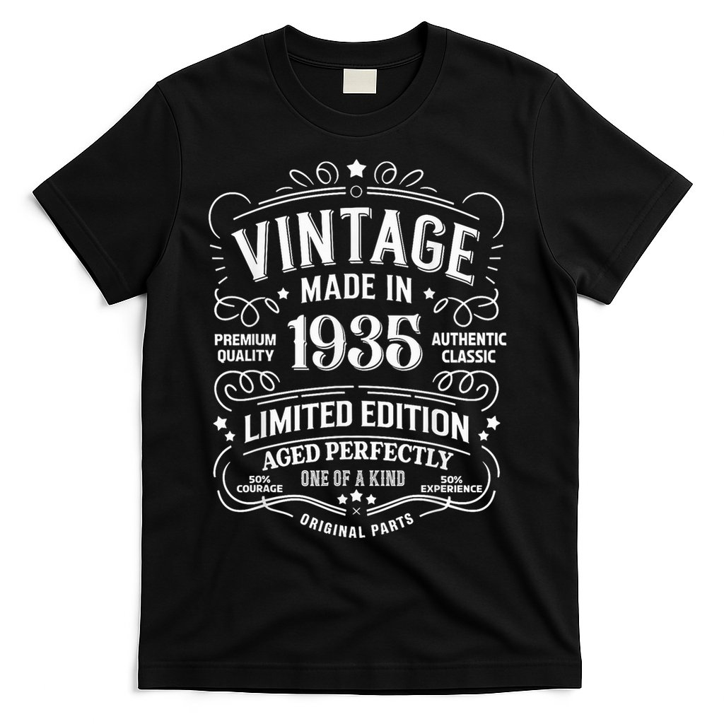 90th Birthday 1935 Birthday T-Shirt