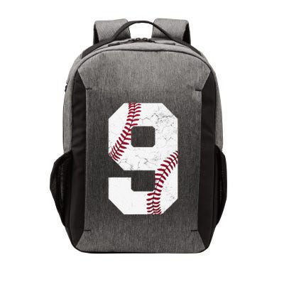 9th Birthday 2014 Baseball Nine 9 Ninth Gift Vector Backpack