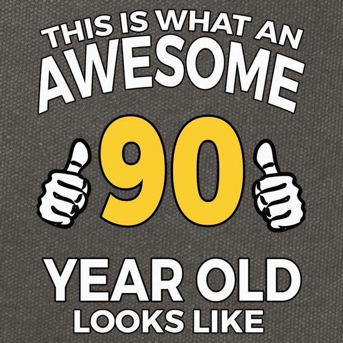 90th Birthday Awesome 90 Years Old Looks Like Cotton Canvas Backpack