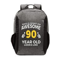 90th Birthday Awesome 90 Years Old Looks Like Vector Backpack