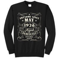 95th Birthday Awesome Since May 1928 95 Years Old Gift  Tall Sweatshirt