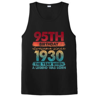 95th Birthday Awesome Since 1930 The Year When A Legend Was Born PosiCharge Competitor Tank