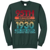 95th Birthday Awesome Since 1930 The Year When A Legend Was Born Sweatshirt