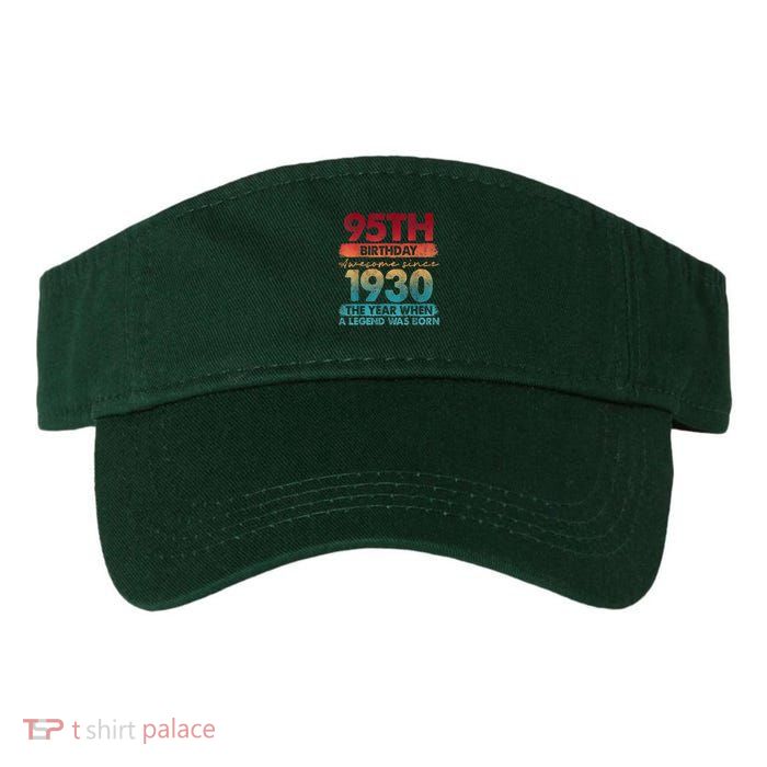 95th Birthday Awesome Since 1930 The Year When A Legend Was Born Visor