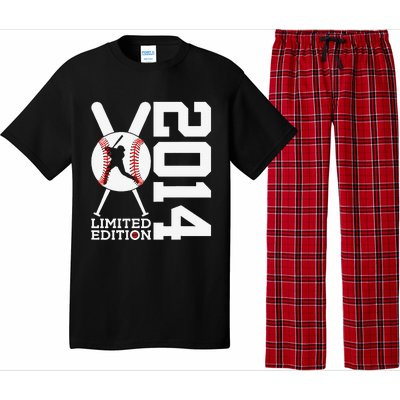 9th Birthday Baseball Limited Edition 2014 Gift Pajama Set