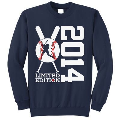 9th Birthday Baseball Limited Edition 2014 Gift Sweatshirt