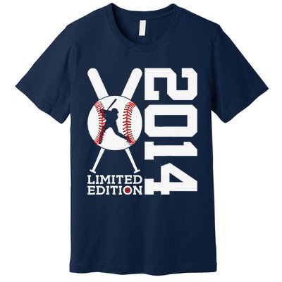 9th Birthday Baseball Limited Edition 2014 Gift Premium T-Shirt