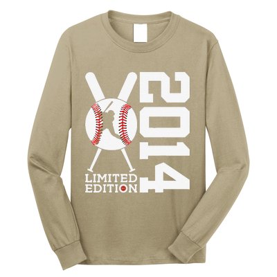 9th Birthday Baseball Limited Edition 2014 Gift Long Sleeve Shirt