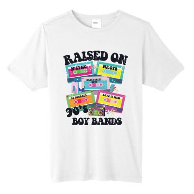 90s Boy Bands Cassette Tapes Tall Fusion ChromaSoft Performance T-Shirt