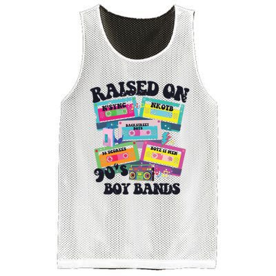 90s Boy Bands Cassette Tapes Mesh Reversible Basketball Jersey Tank