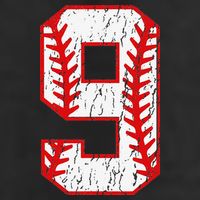 9th Birthday Baseball Big Number Nine 9 Year Old 11oz C Handle Ceramic Mug