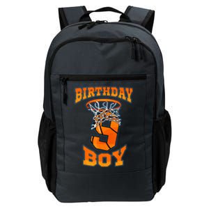 9th Birthday Basketball Boy 9 Year Old Basketball Daily Commute Backpack