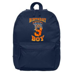 9th Birthday Basketball Boy 9 Year Old Basketball 16 in Basic Backpack