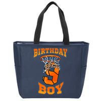 9th Birthday Basketball Boy 9 Year Old Basketball Zip Tote Bag