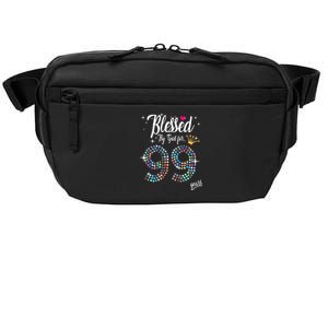 99th Birthday Blessed By God For 99 Years Anniversary Crossbody Pack