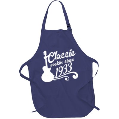 90th Birthday Classic Rockin Since 1933 Apron