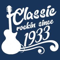 90th Birthday Classic Rockin Since 1933 Tall T-Shirt