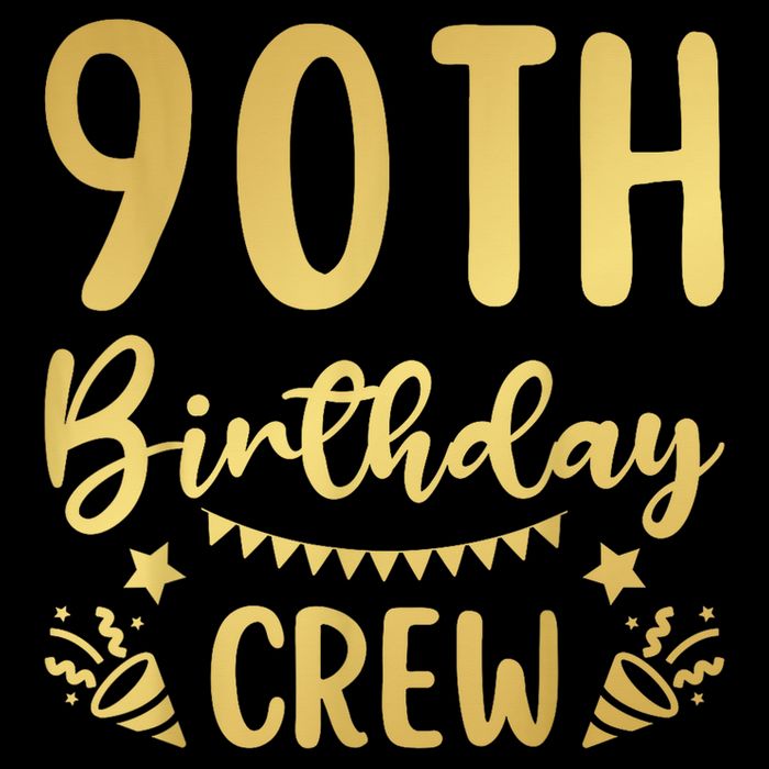 90th Birthday Crew 90 Party Crew Group Friends BDay Tall T-Shirt
