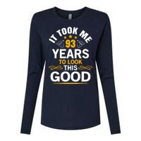 93th Birthday design Took Me 93 Years Old Birthday Womens Cotton Relaxed Long Sleeve T-Shirt