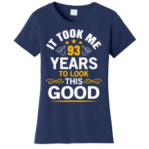 93th Birthday design Took Me 93 Years Old Birthday Women's T-Shirt