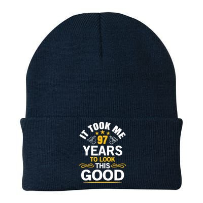 97th Birthday design Took Me 97 Years Old Birthday Knit Cap Winter Beanie