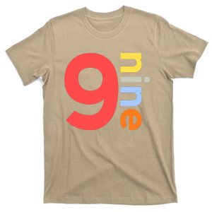 9th Birthday For Boys 9 Age 9 Age Nine T-Shirt