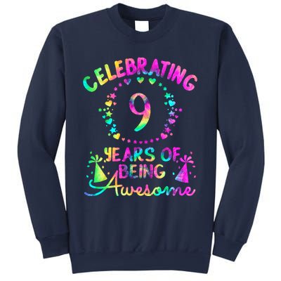 9 Birthday Girl 9 Years Old Birthday Gift Sweatshirt