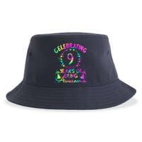 9 Birthday Girl 9 Years Old Birthday Gift Sustainable Bucket Hat