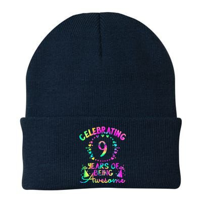 9 Birthday Girl 9 Years Old Birthday Gift Knit Cap Winter Beanie