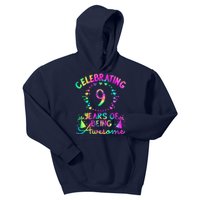 9 Birthday Girl 9 Years Old Birthday Gift Kids Hoodie