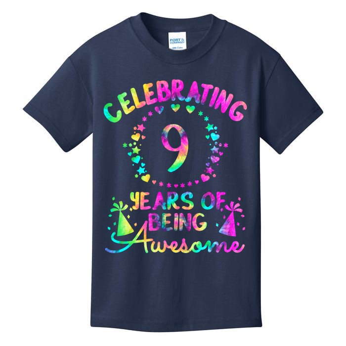 9 Birthday Girl 9 Years Old Birthday Gift Kids T-Shirt