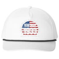 90th Birthday Gifts Vintage 1933 90 Years Old USA Flag Snapback Five-Panel Rope Hat