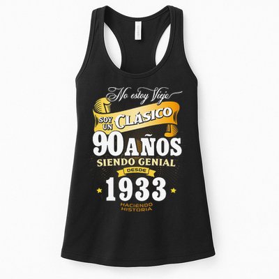 90th Birthday Gift For In Spanish Regalo Cumpleanos 90 Womens Tank Top