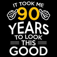 90th Birthday Gift, Took Me 90 Years - 90 Year Old Shirt Womens T-Shirt