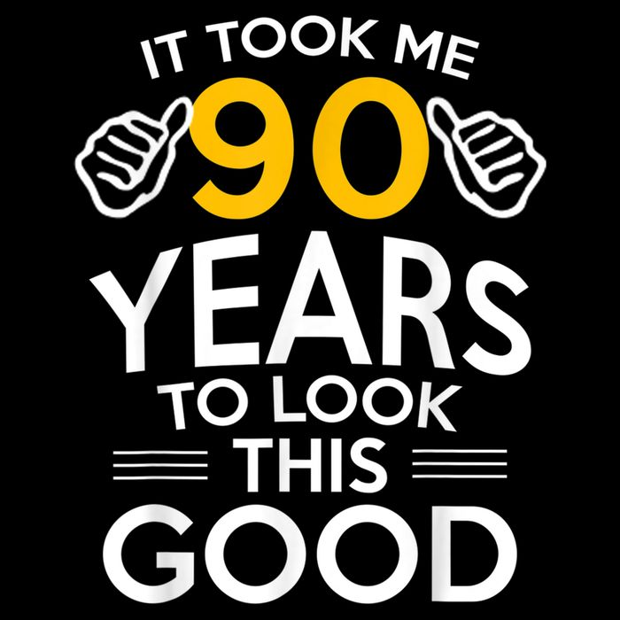 90th Birthday Gift, Took Me 90 Years - 90 Year Old Shirt Womens T-Shirt