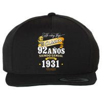 92nd Birthday Gift For In Spanish Regalo Cumpleanos 92 Wool Snapback Cap