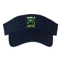 9th Birthday Gamer 9 Year Old Funny Bday Boy Nine Son Valucap Bio-Washed Visor