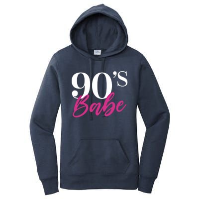 90's Babe Gift Women's Pullover Hoodie