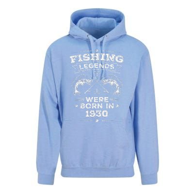 93rd Birthday Gifts For Dad Birthday Gifts For Mom 1930 Unisex Surf Hoodie