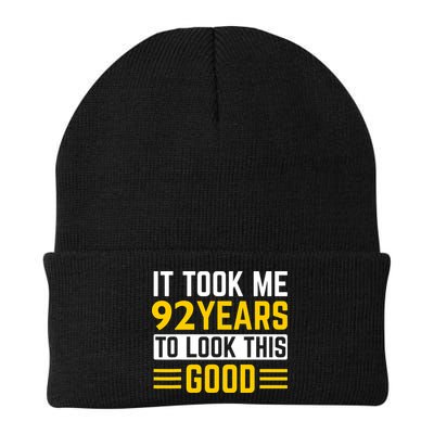 92nd Birthday It Took Me 92 Years To Look This Good Beanie