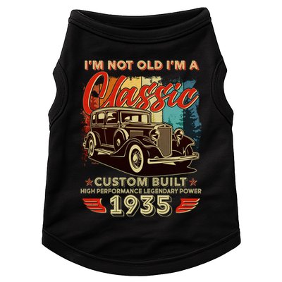 90th Birthday Im Not Old Im A Classic 1935 Custom Built Doggie Tank