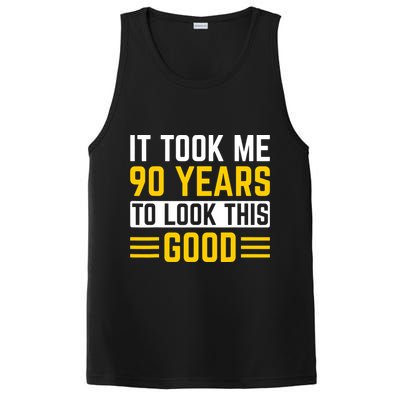 90Th Birthday It Took Me 90 Years To Look This Good PosiCharge Competitor Tank