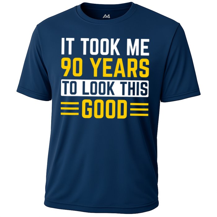 90Th Birthday It Took Me 90 Years To Look This Good Cooling Performance Crew T-Shirt