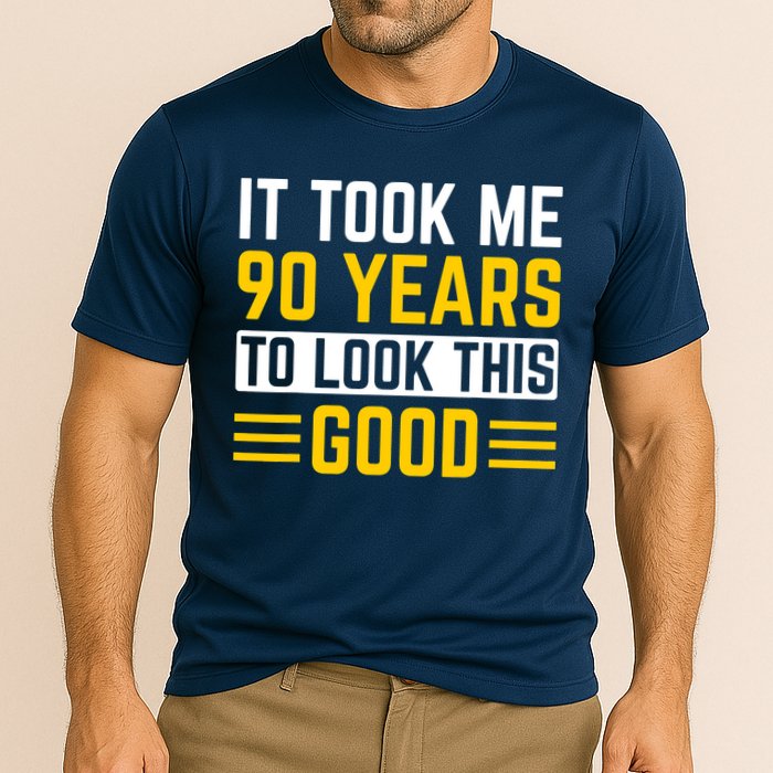 90Th Birthday It Took Me 90 Years To Look This Good Cooling Performance Crew T-Shirt